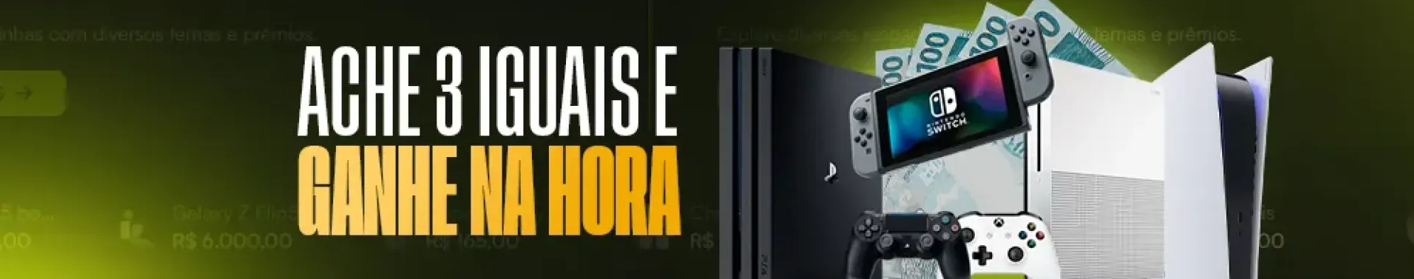 Banner 👑 RASPADA DO OURO REAL 🏆